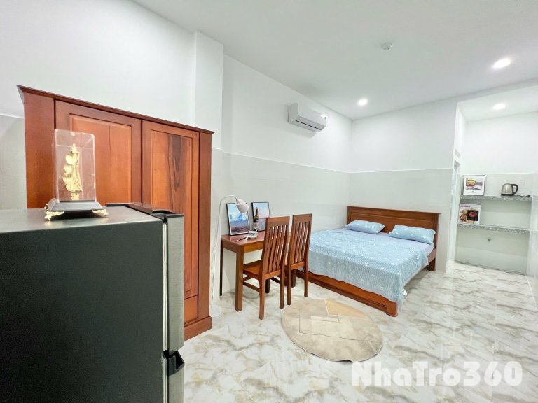 Cho thuê căn hộ Studio Cửa sổ thoáng Q8 gần cầu Nguyễn Văn Cừ, cầu chữ Y, chợ Rạch Ông