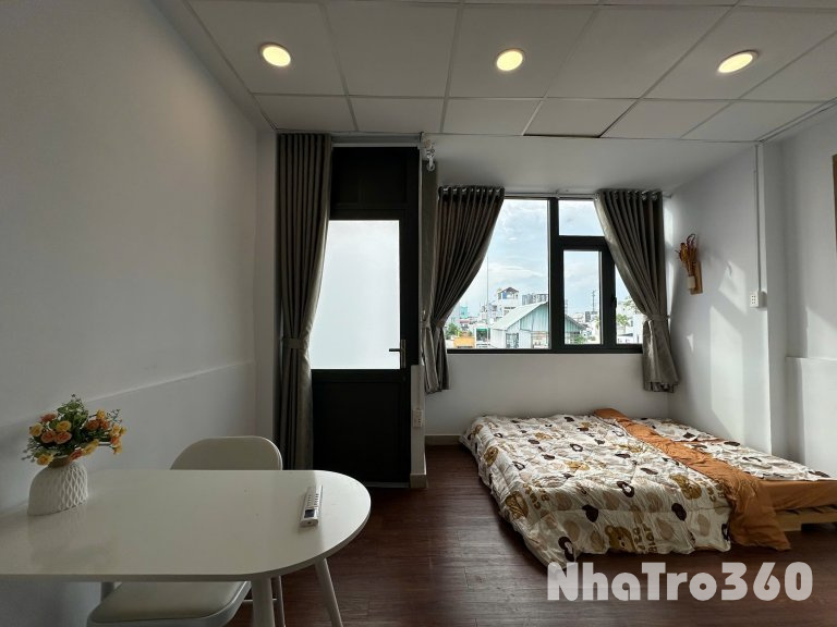 Cho thuê Studio ban công full nội thất Q8, ngay cầu Nguyễn Văn Cừ, cầu Rạch Ông, cầu chữ Y, Parcmall,…