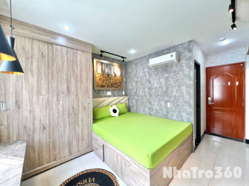 Cho thuê Studio full nội thất Q1, gần chợ Bến Thành, Bitexco, cầu Ông Lãnh, Saigon Center, cầu Calmette…