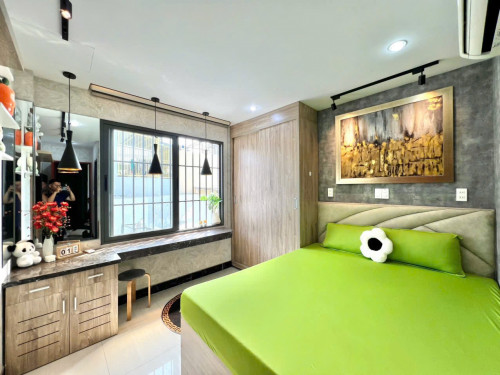 Cho thuê Studio full nội thất Q1, gần chợ Bến Thành, Bitexco, cầu Ông Lãnh, Saigon Center, cầu Calmette…