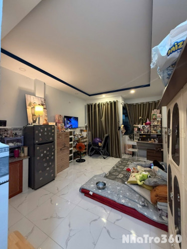 Cho thuê căn hộ Studio Ban công Q4 gần ĐH Luật, ĐH Nguyễn Tất Thành, chợ 200, nhà thờ Xóm Chiếu