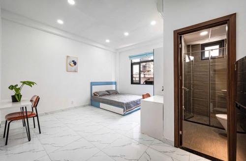 Cho thuê căn hộ Q4, Đường Xóm Chiếu, gần ĐH Nguyễn Tất Thành, Cầu Tân Thuận, Chợ Xóm Chiếu