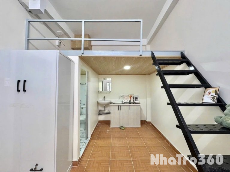 Duplex full nội thất có máy giặt riêng