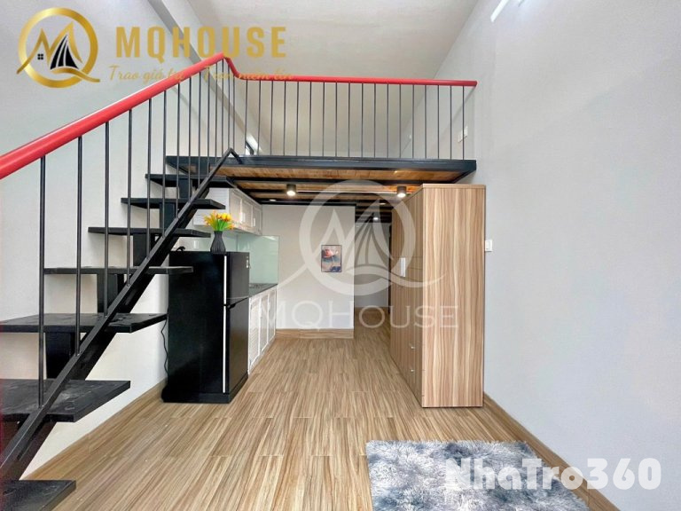CHO THUÊ PHÒNG DUPLEX CÓ BANCOL MÁY GIẶT RIÊNG, TB
