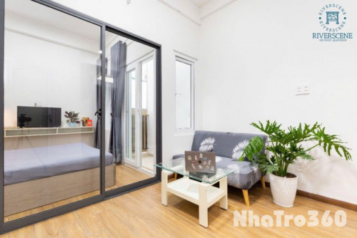 Cho thuê căn 1PN ban công full nội thất Q4, gần cầu Kênh Tẻ, Đh Luật, Đh Nguyễn Tất Thành, chợ Xóm Chiếu…