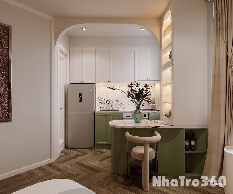 CHO THUÊ PHÒNG STUDIO TÁCH BẾP NGAY NHÀ GA T3, QTB