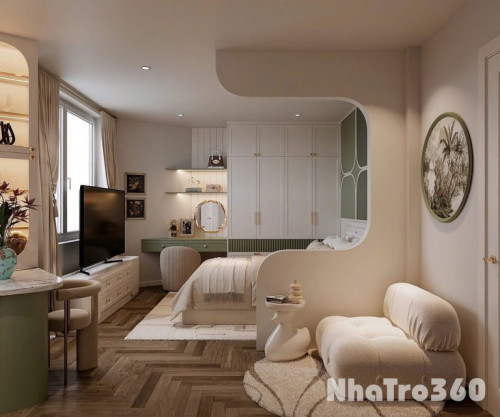 CHO THUÊ PHÒNG STUDIO TÁCH BẾP NGAY NHÀ GA T3, QTB