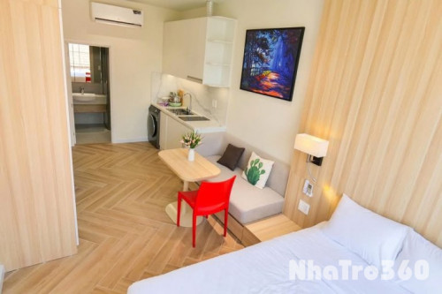 CHO THUÊ PHÒNG STUDIO FULL NỘI THẤT MỚI 100%, QTB