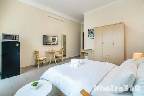 Cho thuê căn hộ 1PN quận 1, full nội thất cửa sổ