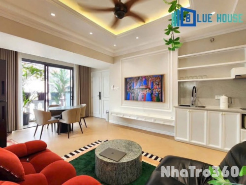 CHO THUÊ PHÒNG 1PN 50M2, FULL NỘI THẤT, NGAY T3,TB