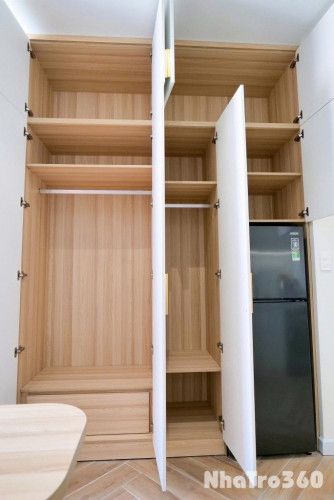 CHO THUÊ PHÒNG STUDIO FULL NỘI THẤT MỚI 100%, QTB