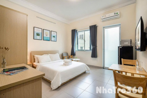 Cho thuê căn hộ 1PN quận 1, full nội thất cửa sổ