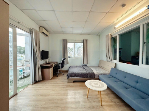 Cho thuê căn hộ 1PN, Q1, đường Lê Thị Riêng, gần Chợ Bến Thành, Công Viên 23/9, Công Viên Tao Đàn