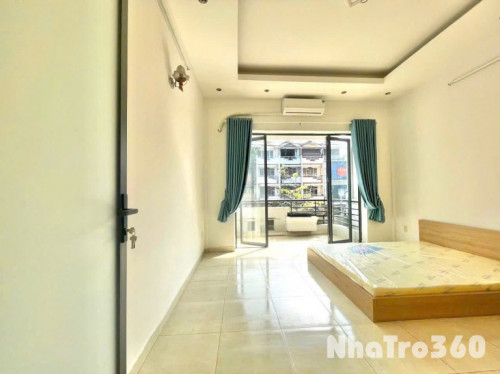 Cho thuê căn hộ 1PN, Ban công lớn Q8. Gần Parcmall, Bến xe quận 8, Central Premium, cầu Tạ Quang Bửu…