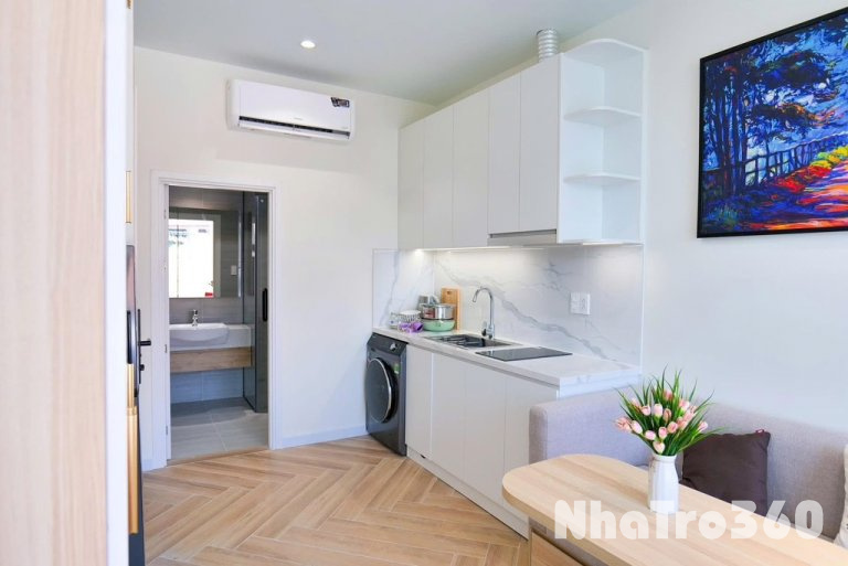 CHO THUÊ PHÒNG STUDIO FULL NỘI THẤT MỚI 100%, QTB