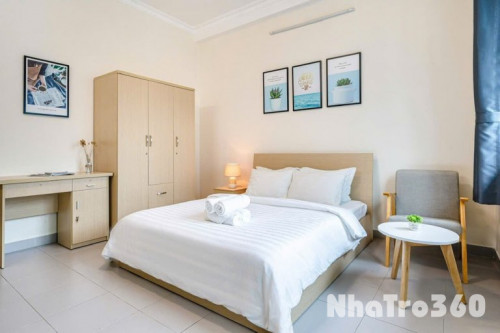 Cho thuê căn hộ 1PN quận 1, full nội thất cửa sổ