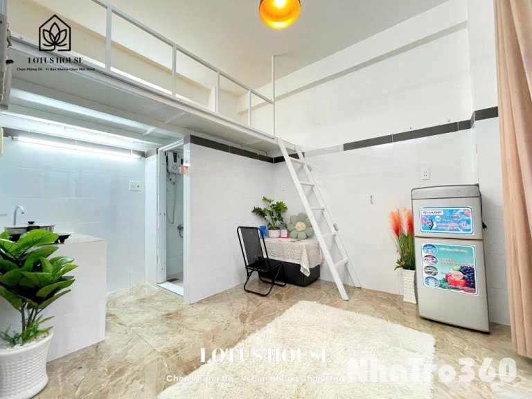 Full nội thất, ban công, giá rẻ, gần dh Văn Hiến