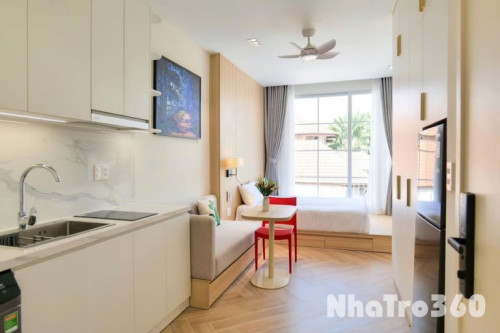 CHO THUÊ PHÒNG STUDIO FULL NỘI THẤT MỚI 100%, QTB