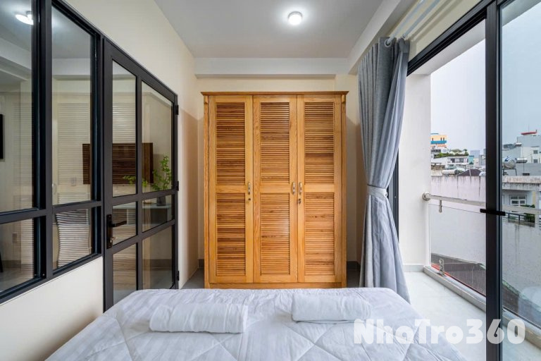 Cho thuê căn hộ 1PN, Q1, đường Võ Thị Sáu, gần Thảo Cầm Viên, Cầu Thị Nghè, Công Viên Lê Văn Tám