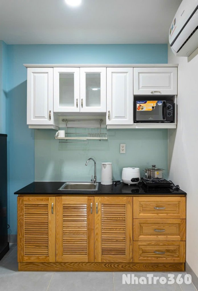 Cho thuê căn hộ 1PN, Q1, đường Võ Thị Sáu, gần Thảo Cầm Viên, Cầu Thị Nghè, Công Viên Lê Văn Tám