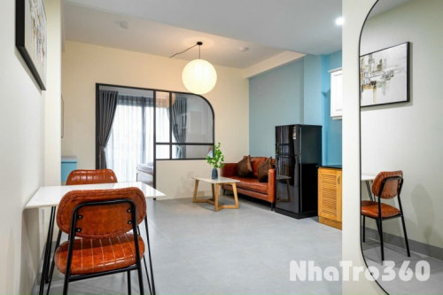 Cho thuê căn hộ 1PN, Q1, đường Võ Thị Sáu, gần Thảo Cầm Viên, Cầu Thị Nghè, Công Viên Lê Văn Tám