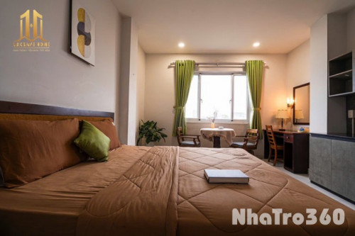 Căn hộ studio cửa sổ lớn gần sân bay Tân Bình