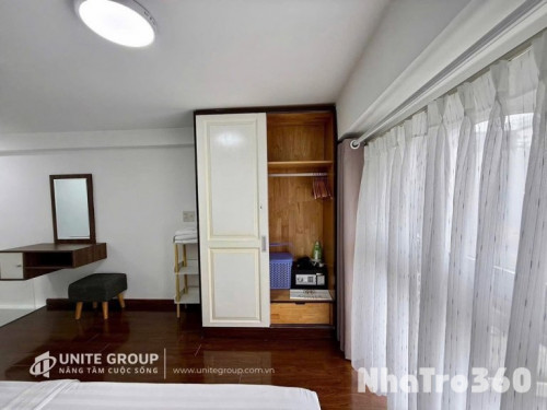 CHO THUÊ DUPLEX FULL NỘI THẤT CÓ CỬA SỔ TRỜI, QTB