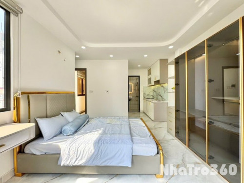 STUDIO FULL NỘI THẤT BAN CÔNG THOÁNG MÁT