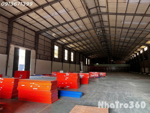 Cho thuê xưởng 2.800m² tại Bến Cát Bình Dương – sân container rộng, điện 250KVA
