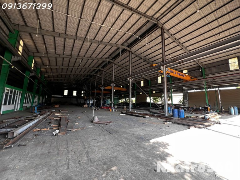 Nhà xưởng cho thuê tại Bến Cát Bình Dương 3.200m² – sân cont rộng, điện 250KVA