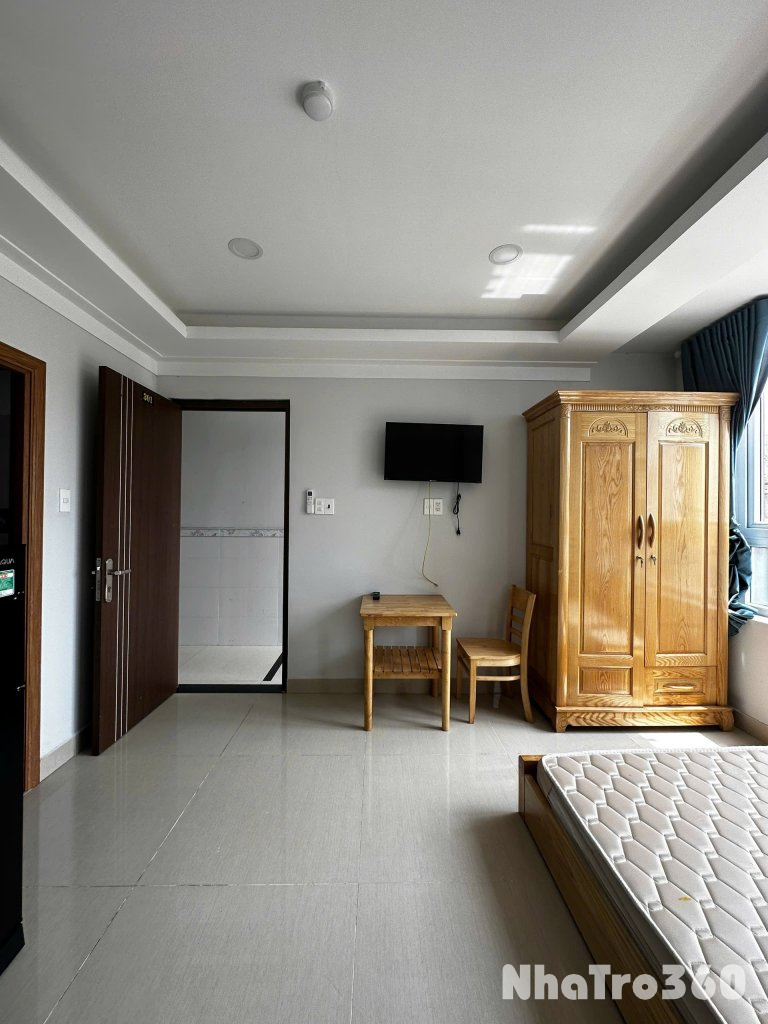 Cho thuê Studio cửa sổ Q1, gần chợ Thái Bình, Nowzone, ngã năm Cống Quỳnh, Bùi Viện, Pullman,…