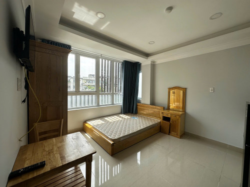 Cho thuê Studio cửa sổ Q1, gần chợ Thái Bình, Nowzone, ngã năm Cống Quỳnh, Bùi Viện, Pullman,…