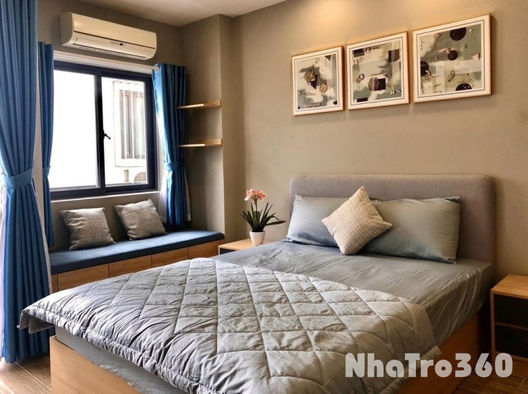CHO THUÊ PHÒNG STUDIO FULL NỘI THẤT NGAY T3, QTB