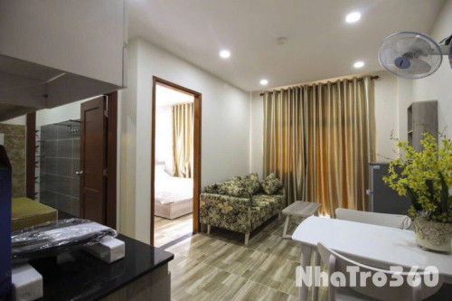 Căn hộ 1pn ban công gần cv Hoàng Văn Thụ Tân Bình