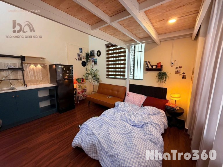 CHO THUÊ PHÒNG DUPLEX CÓ BAN CÔNG NGAY NHÀ GA T3