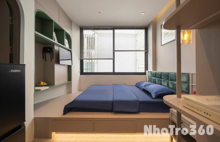 CHO THUÊ PHÒNG STUDIO FULL NỘI THẤT MỚI 100%, QTB