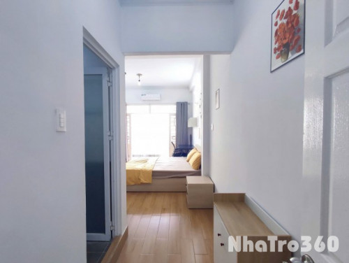 Cho thuê căn hộ Studio Ban công thoáng Q1 gần chợ Tân Định, nhà thờ Tân Định, công viên Lê Văn Tám