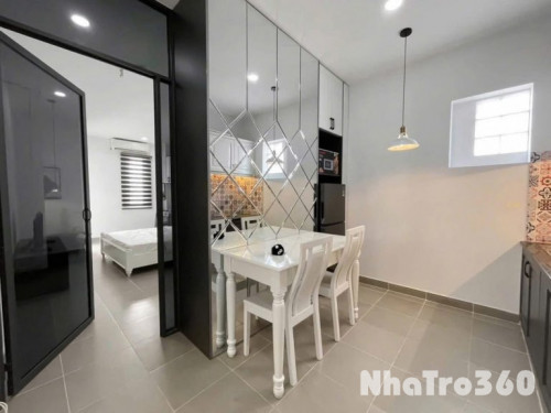 CHO THUÊ PHÒNG STUDIO TÁCH BẾP FULL NỘI THẤT, QTB