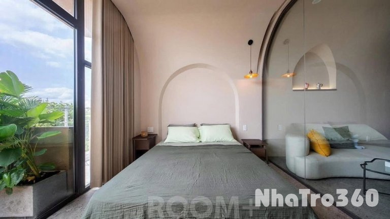 CHO THUÊ PHÒNG STUDIO TÁCH BẾP FULL NỘI THẤT, QTB