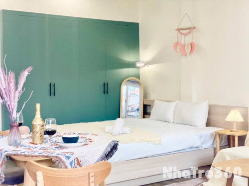 Cho thuê căn Studio Ban công - Huỳnh Khương Ninh, Quận 1