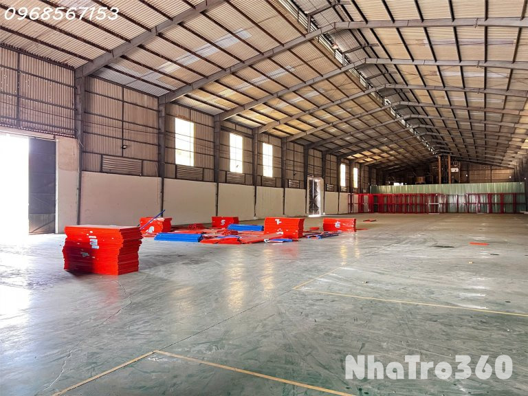 Cho thuê xưởng 2.800m² tại Bến Cát Bình Dương – sân container rộng, điện 250KVA