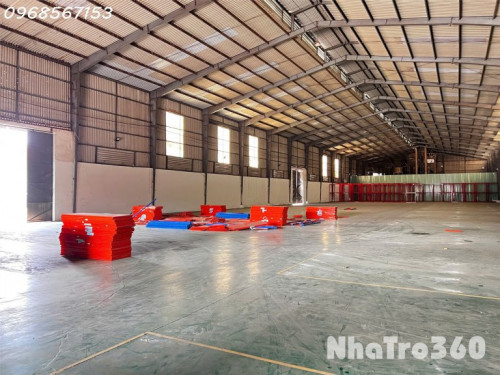 Cho thuê xưởng 2.800m² tại Bến Cát Bình Dương – sân container rộng, điện 250KVA