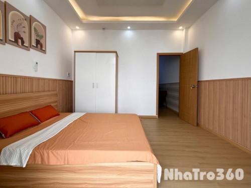 Cho thuê căn hộ 1PN Ban công thoáng Q4 gần chợ 200, ĐH Luật, ĐH Nguyễn Tất Thành