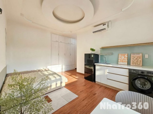 CHO THUÊ PHÒNG STUDIO FULL NỘI THẤT MỚI 100%, QTB