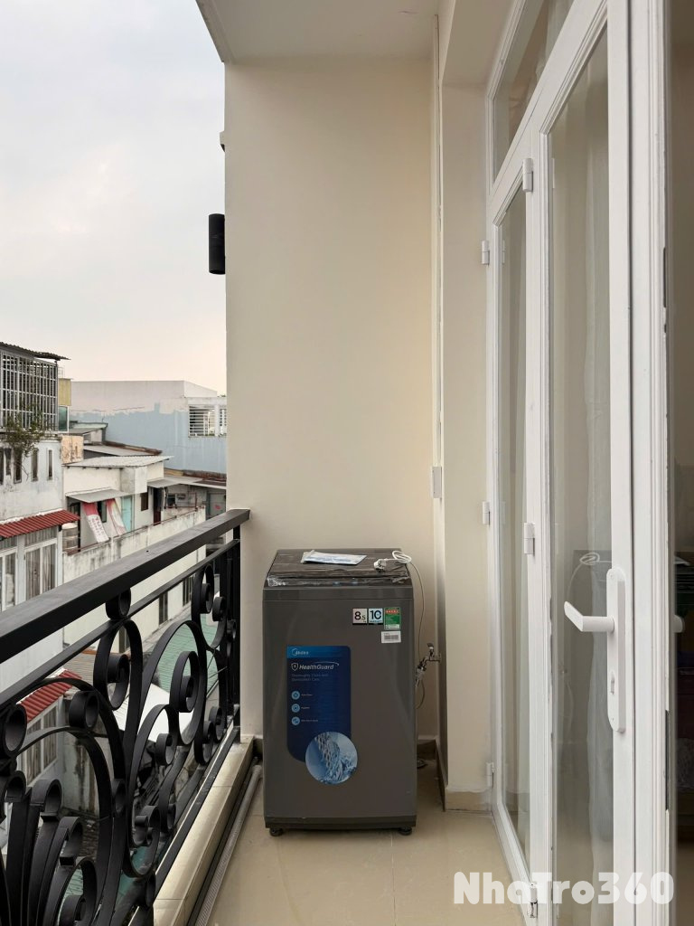 Cho thuê căn hộ 1PN Ban công thoáng Q4 gần chợ 200, ĐH Luật, ĐH Nguyễn Tất Thành