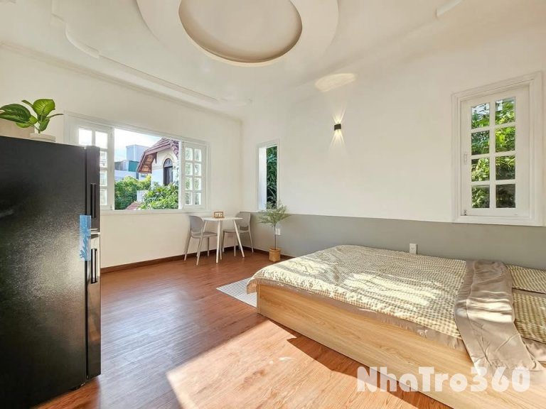 CHO THUÊ PHÒNG STUDIO FULL NỘI THẤT MỚI 100%, QTB