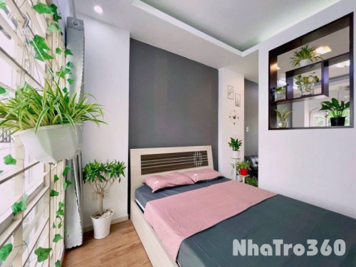 Cho thuê căn hộ 1PN quận 1, cửa sổ full nội thất