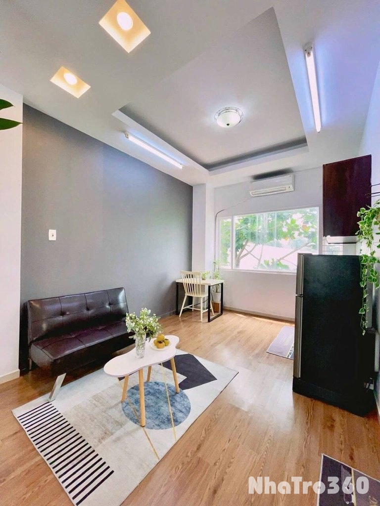 Cho thuê căn hộ 1PN quận 1, cửa sổ full nội thất