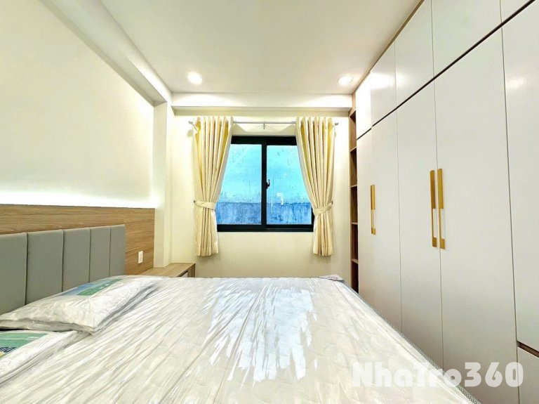 Cho thuê căn hộ Studio Cửa sổ MỚI 100% Q4 gần công viên 23 tháng 9, Bùi Viện, chợ Bến Thành