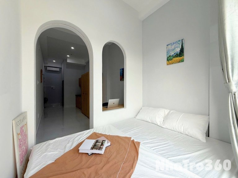 Căn hộ 1pn ban công gần etown, sân bay Tân Bình